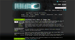 Desktop Screenshot of overheadsurfshop.com